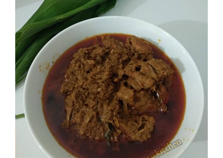 Resep: Rendang: makanan terlezat di dunia 😍 enak
