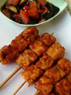 Foto resep Sate tempe