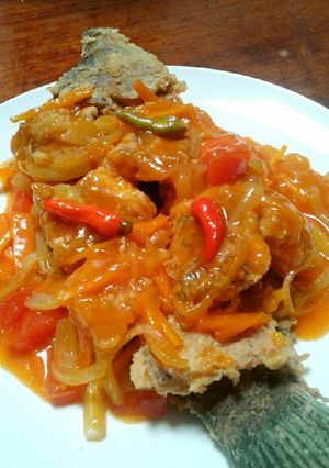 Foto resep Gurame asam manis kehidupan😅😆