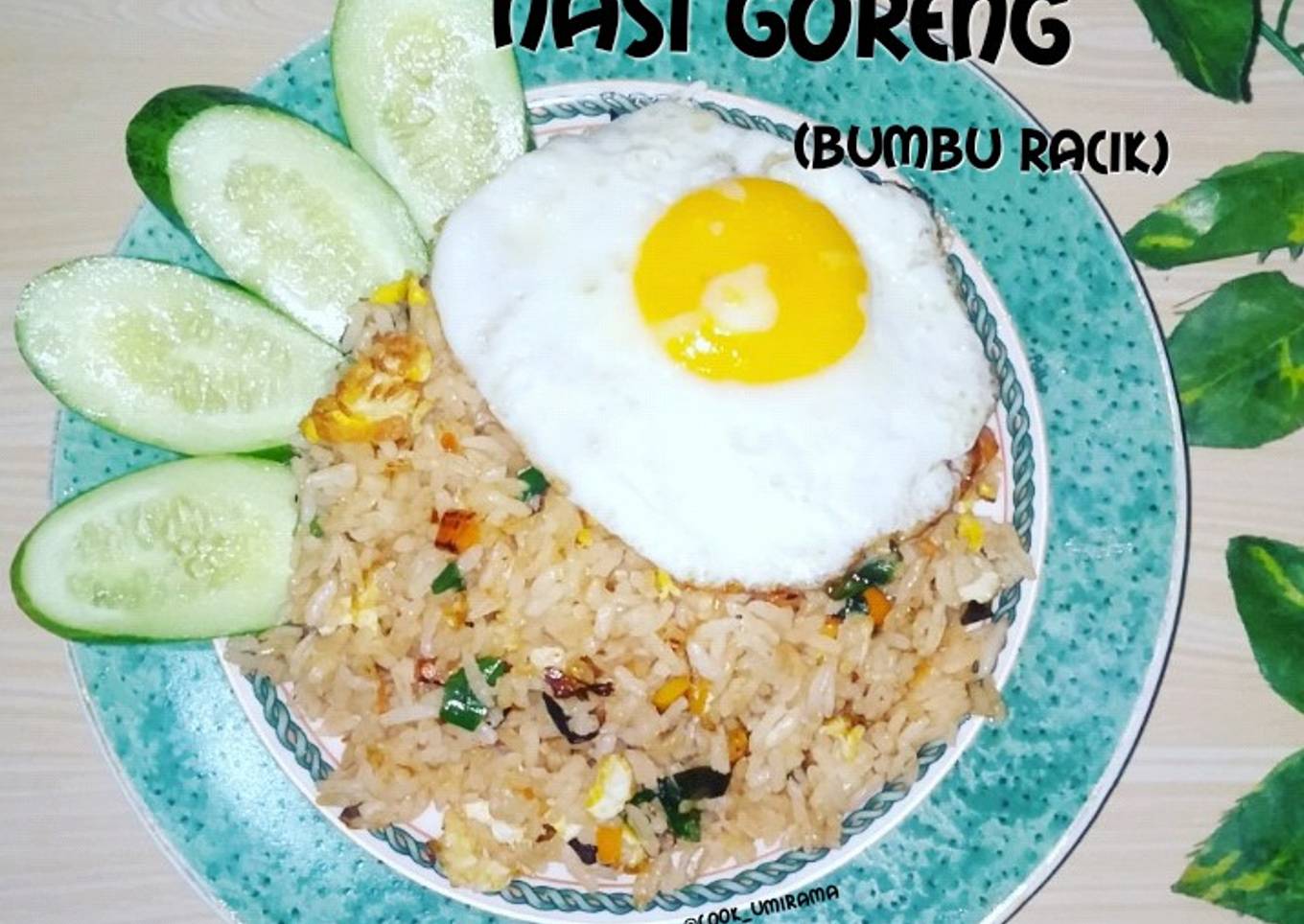 Nasi goreng(bumbu racik)