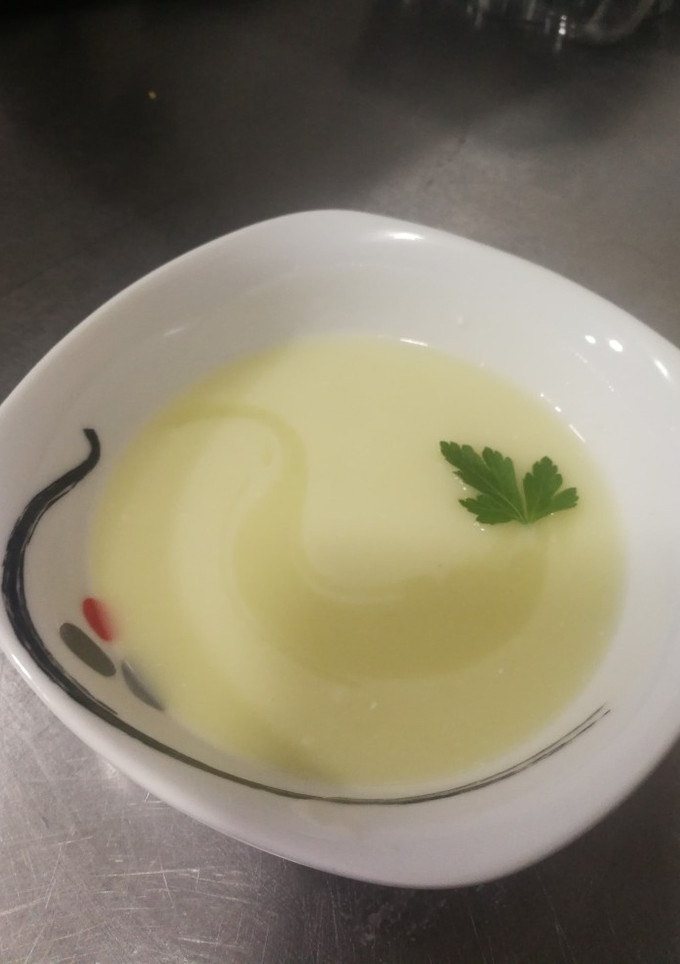 Una foto de Crema de calabacín con Philadelphia