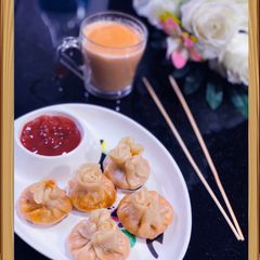 A picture of Steamed Vegetables Momos/Dumpling.