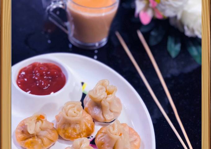 Steamed Vegetables Momos/Dumpling