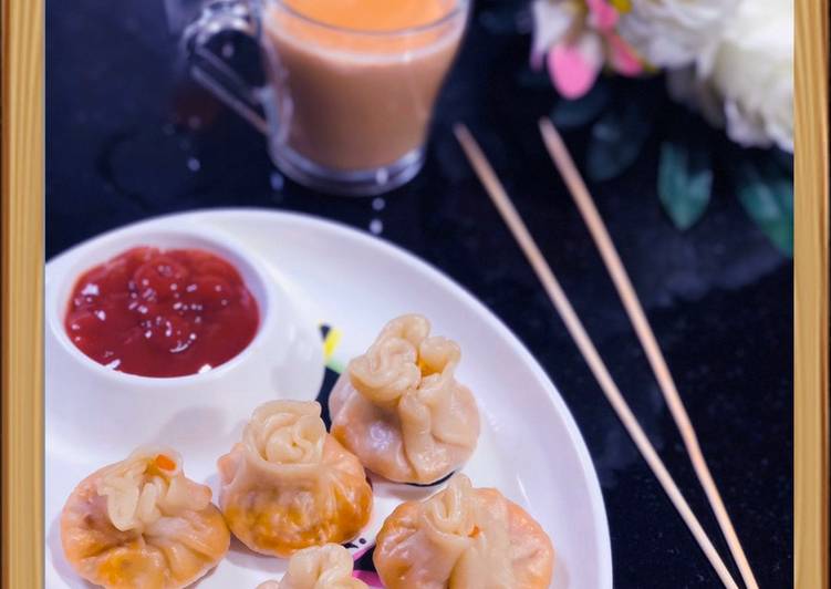 Recipe of Steamed Vegetables Momos/Dumpling in 29 Minutes for Family