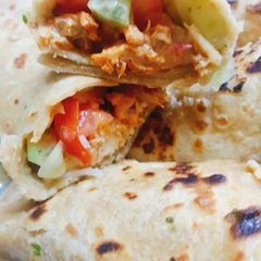 A picture of Whole Wheat Bread Shawarma #ramadankitayari.