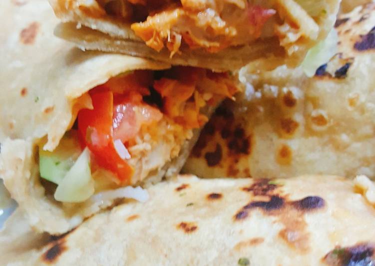 Recipe of Super Quick Homemade Whole Wheat Bread Shawarma #ramadankitayari