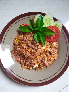 Foto resep Nasi goreng jagung