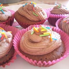 A picture of Red Wine Chocolate Mini Muffins.