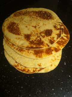 A picture of Chawarma bread !.