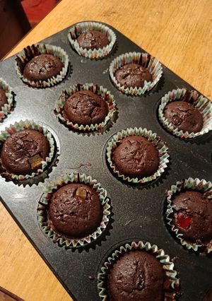 Фото 🧁 Шоколадні мафіни (тістечка) 🍫.