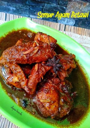 Foto resep Semur ayam betawi