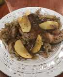 Pork with Apples, Cabbage, and Fennel