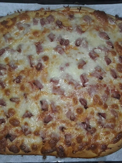 Una foto de Pizza