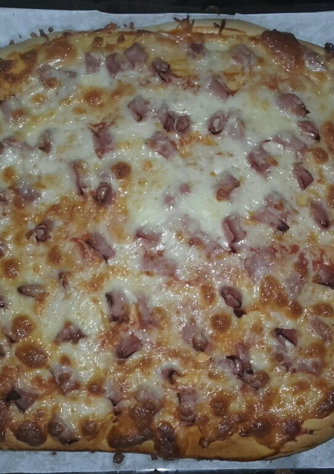 Una foto de Pizza