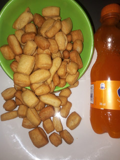 A picture of Fanta soft chinchin 😋.