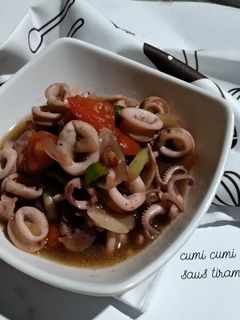 Foto resep Cumi-cumi saus tiram