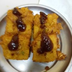 Bread pakoda A picture of Bread pakoda.
