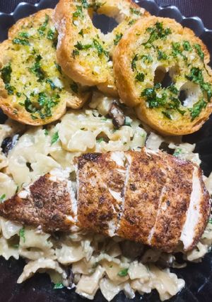 Foto resep 6. Chicken Mushroom Alfredo