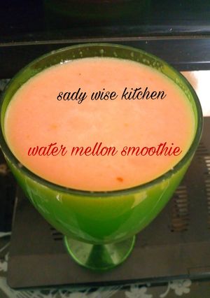 A picture of Watermelon smoothie.