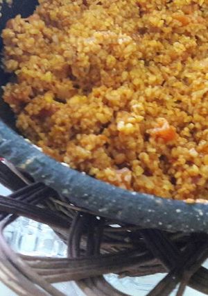 صورة لوصفة برغل ببندورة