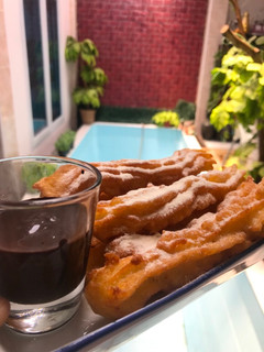 Foto resep Churros saos coklat