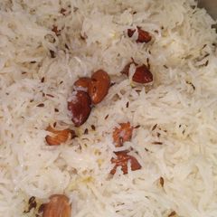 A picture of Badam rice.