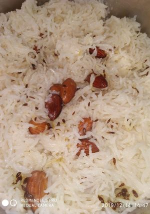 A picture of Badam rice.