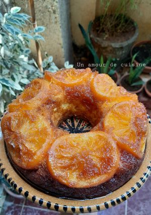 A picture of Upside-Down Orange Cake 🍊.