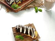 Gambar kue sus eclair coklat