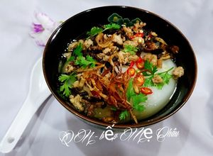 Hình của món Bánh đúc nóng.