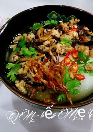 Hình của món Bánh đúc nóng.