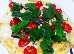 Foto de Omelete fit de pizza de mozzarella