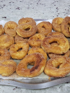 Una foto de Roscos de flan