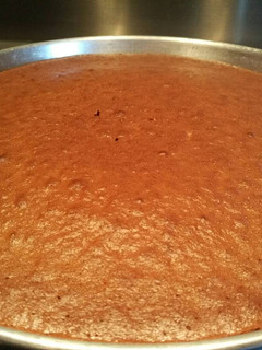 Una foto de Bizcocho de chocolate (sin gluten y sin leche)