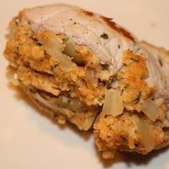 A picture of Stuffed Pork Chops.