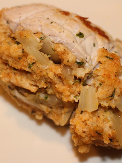 A picture of Stuffed Pork Chops.