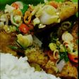 Ayam goreng laos sambal matah