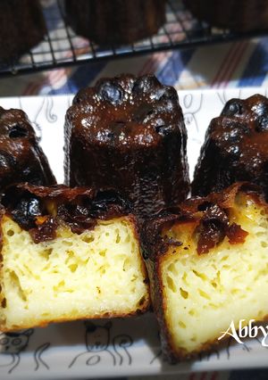 蘭姆葡萄可麗露 的食譜成品照片