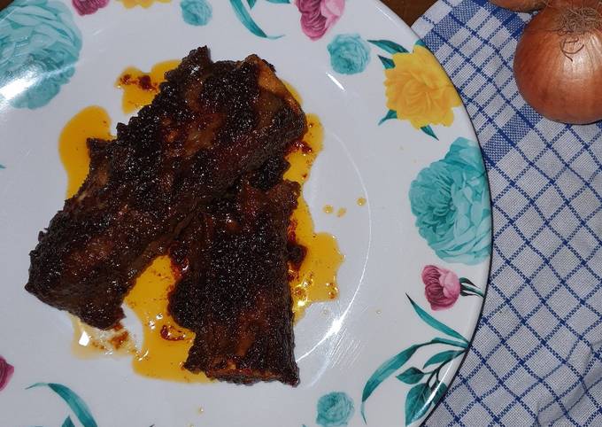 Cara Memasak Resep Iga bakar madu