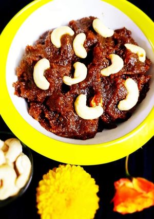 A picture of Nendran banana halwa.