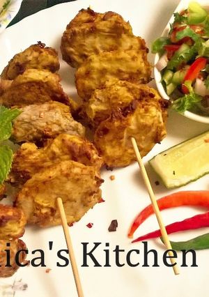 A picture of Ramadan Special - Grilled Arbi (Colocasia) Bites.