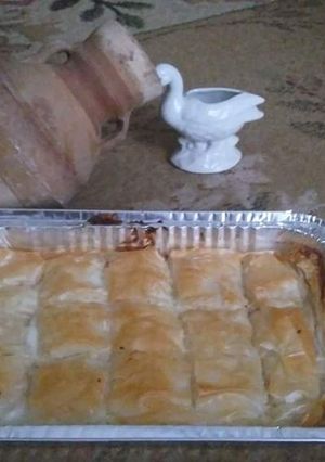 صورة لوصفة جلاش بخليط الاجبان