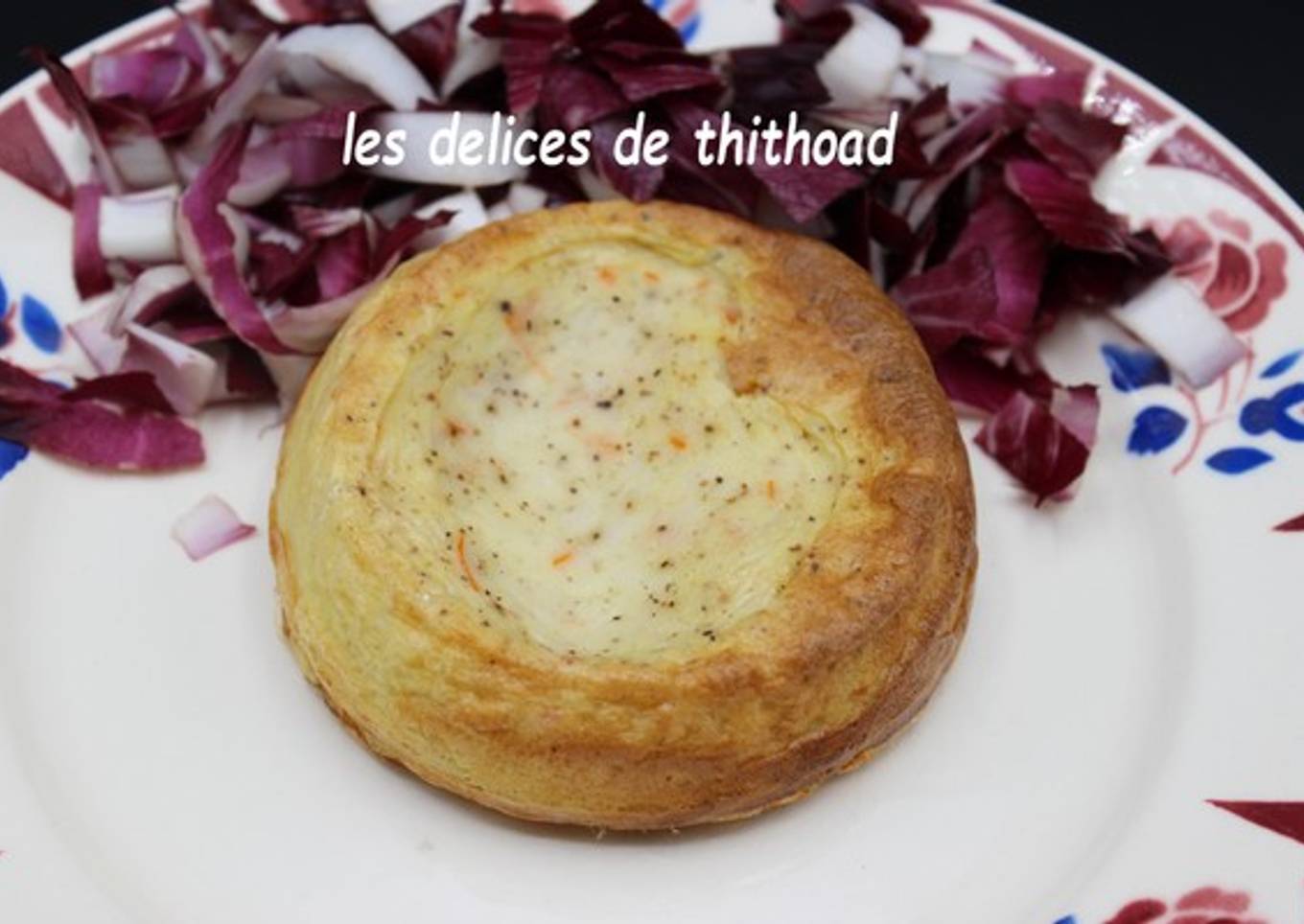 Quiche sans pâte terre/mer, vide frigo