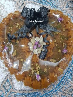 عکسی از دستور حلوا با شیر خشک