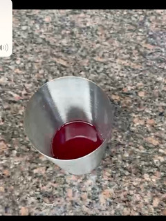A picture of Pomegranate fruit mock tail.