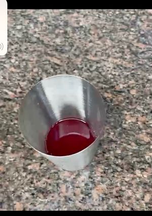 A picture of Pomegranate fruit mock tail.