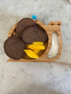 Foto resep Pancake Oat Cokelat Mpasi