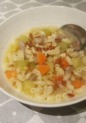 Foto resep Sup Ayam Makaroni