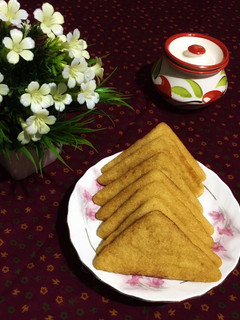 A picture of No Bread Mango Toast.