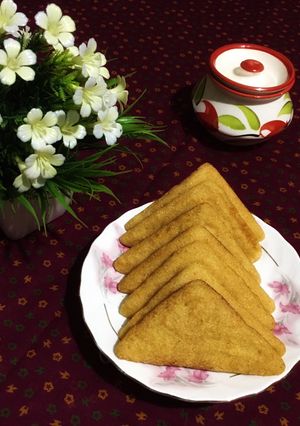 A picture of No Bread Mango Toast.